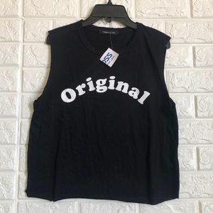 Hippie‎ Chic Originsl graphic crop tee